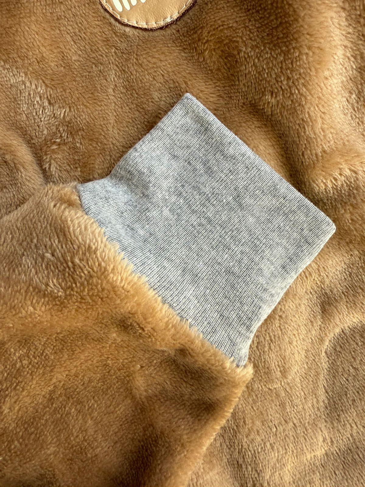 Saco para dormir (color beige)